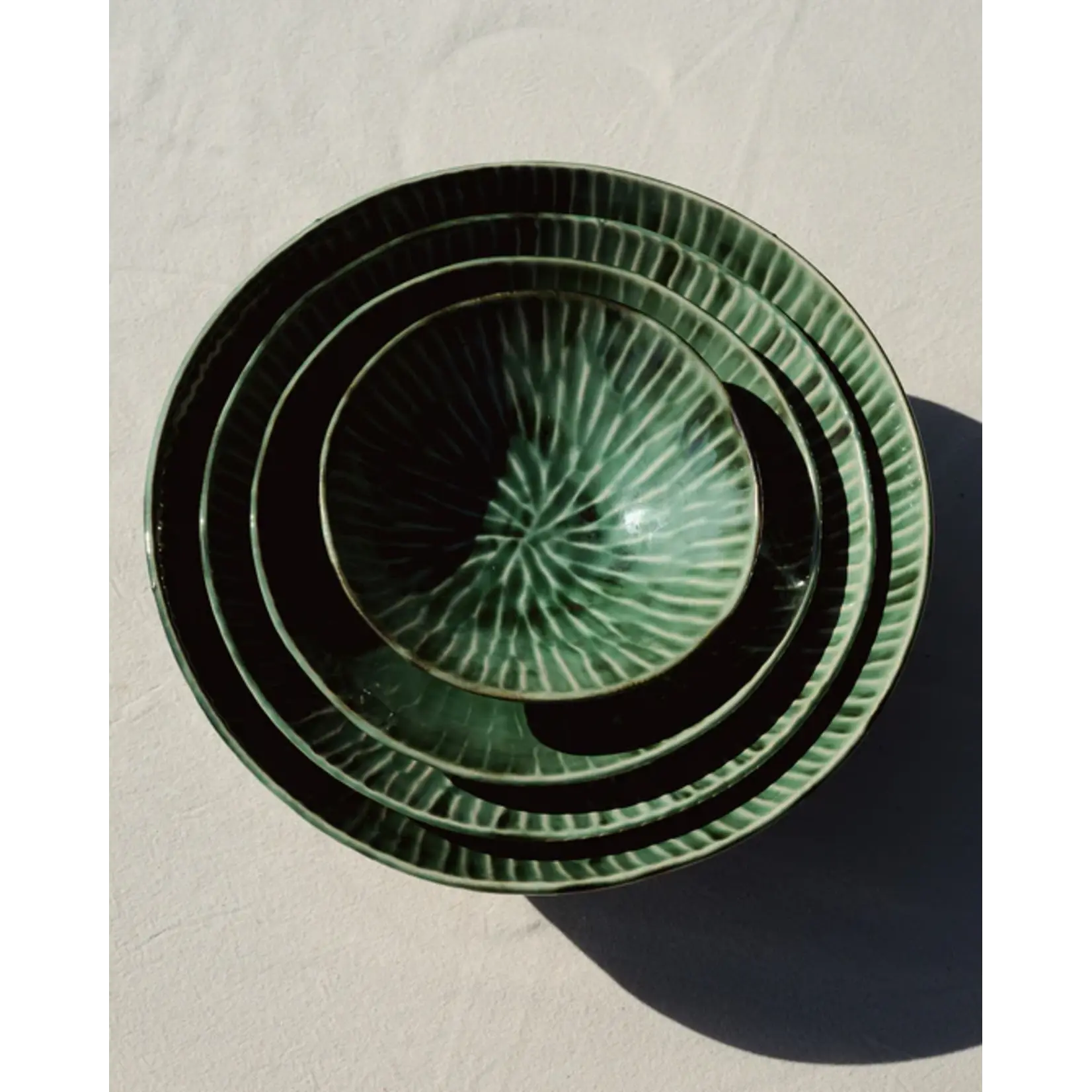 Serax Serax - Pascale Naessens - Verde Lanza -Saladeschotel 30cm - Groen