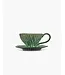 Serax - Pascale Naessens - Verde Lanza - Cappuccinobord 14.5cm - Groen -Set van 2