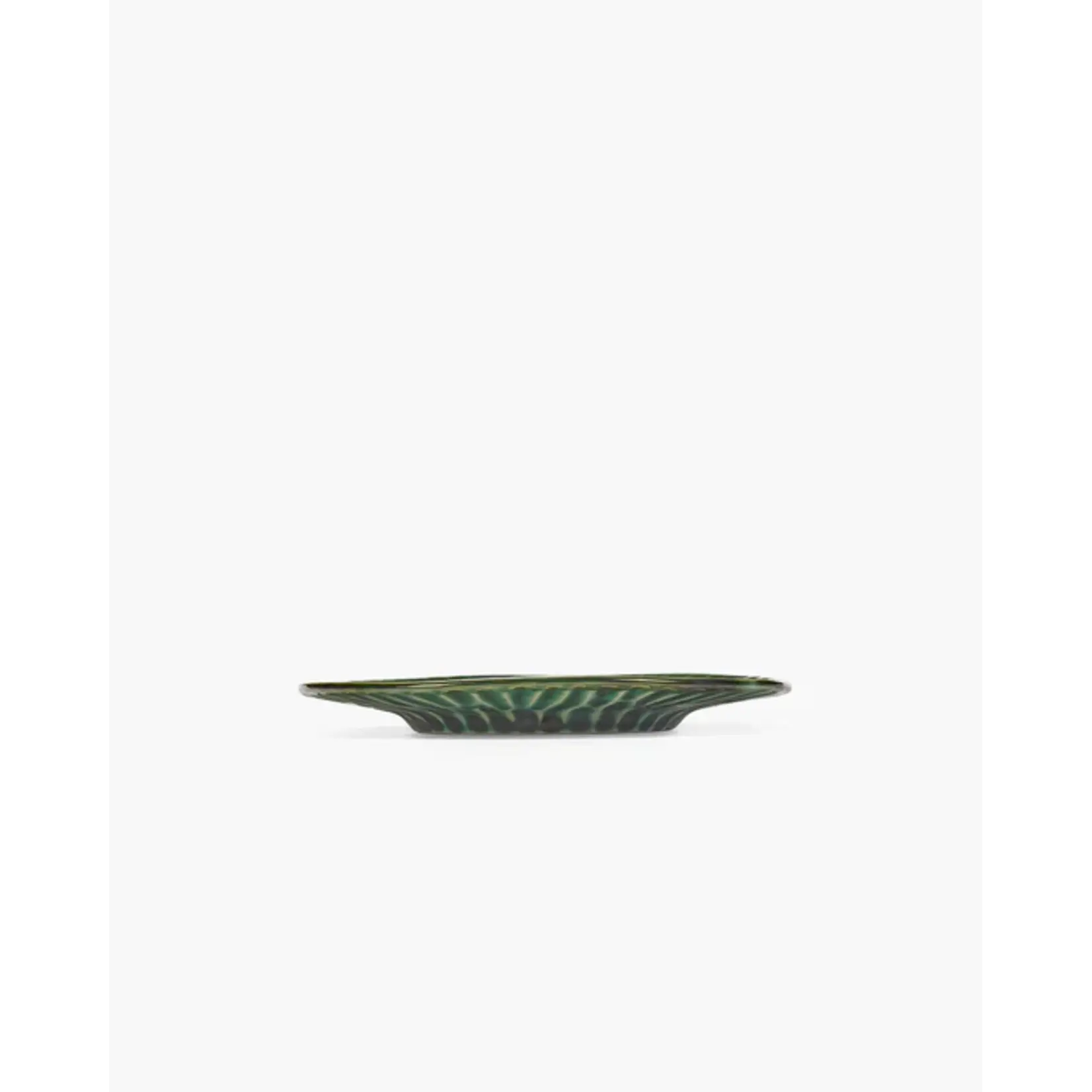 Serax Serax - Pascale Naessens - Verde Lanza - Assiette à cappuccino 14,5 cm - Vert - Lot de 2