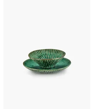 Serax Serax - Pascale Naessens - Verde Lanza - Assiette 22 cm - Vert - Lot de 2