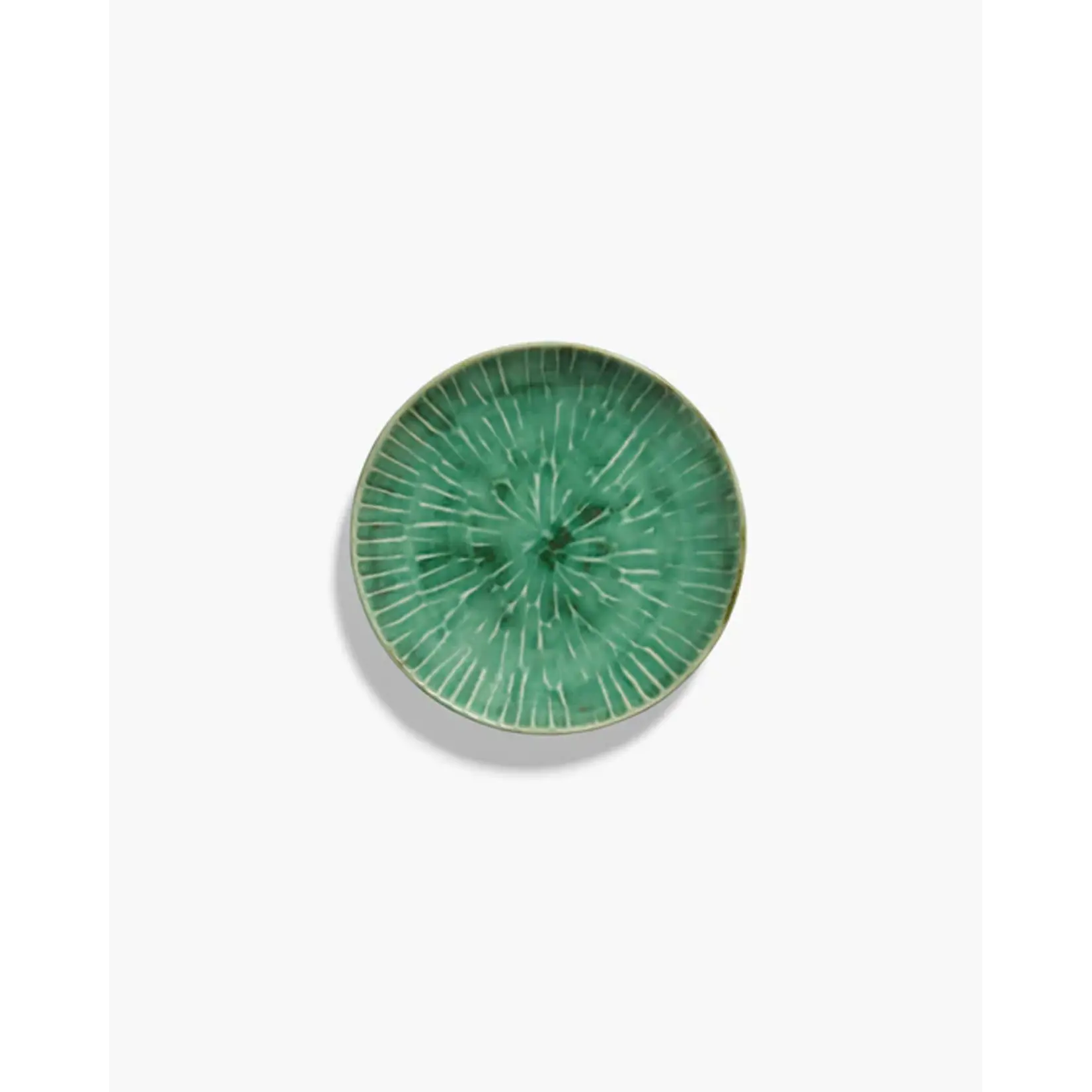 Serax Serax - Pascale Naessens - Verde Lanza - Assiette 22 cm - Vert - Lot de 2