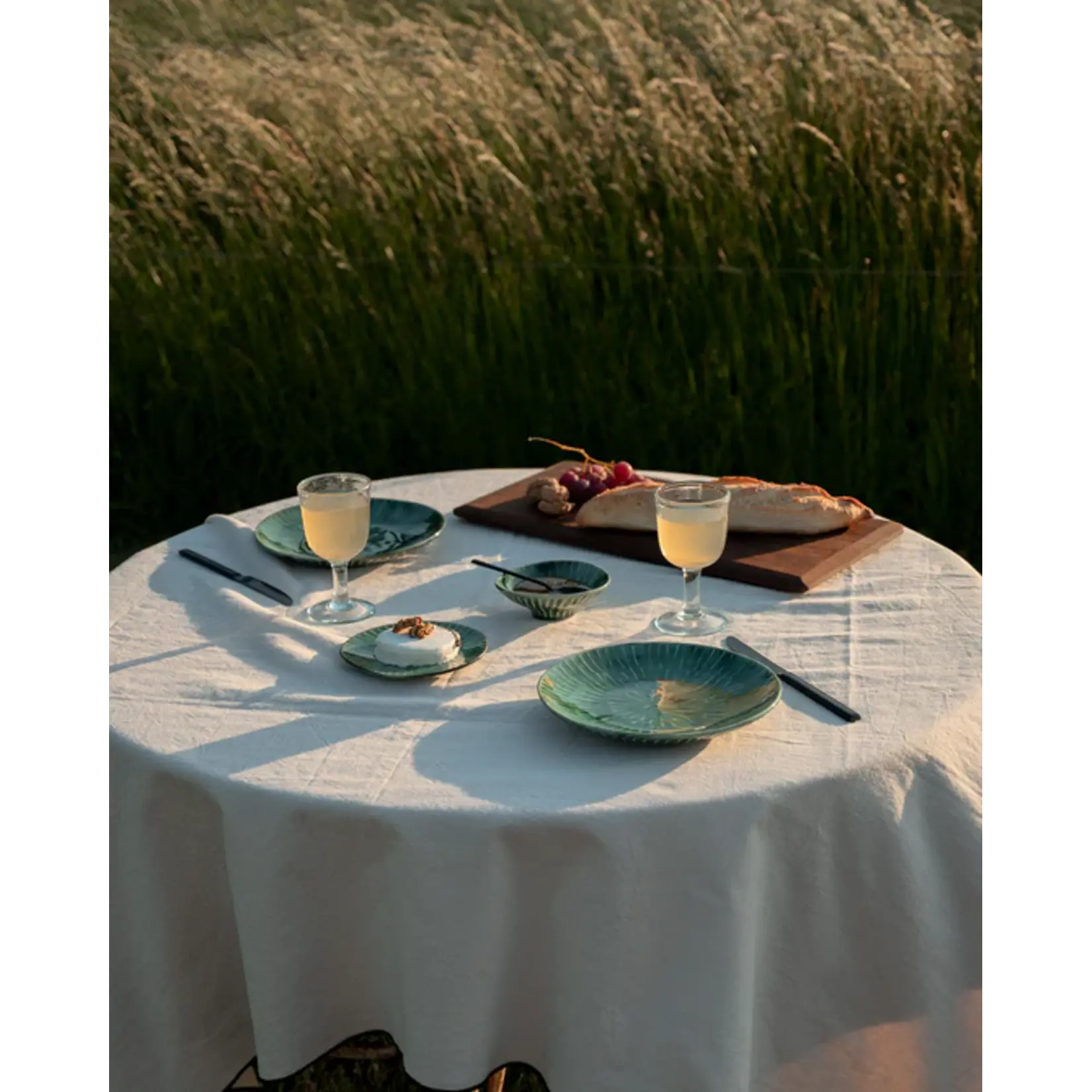 Serax Serax - Pascale Naessens - Verde Lanza - Assiette 22 cm - Vert - Lot de 2