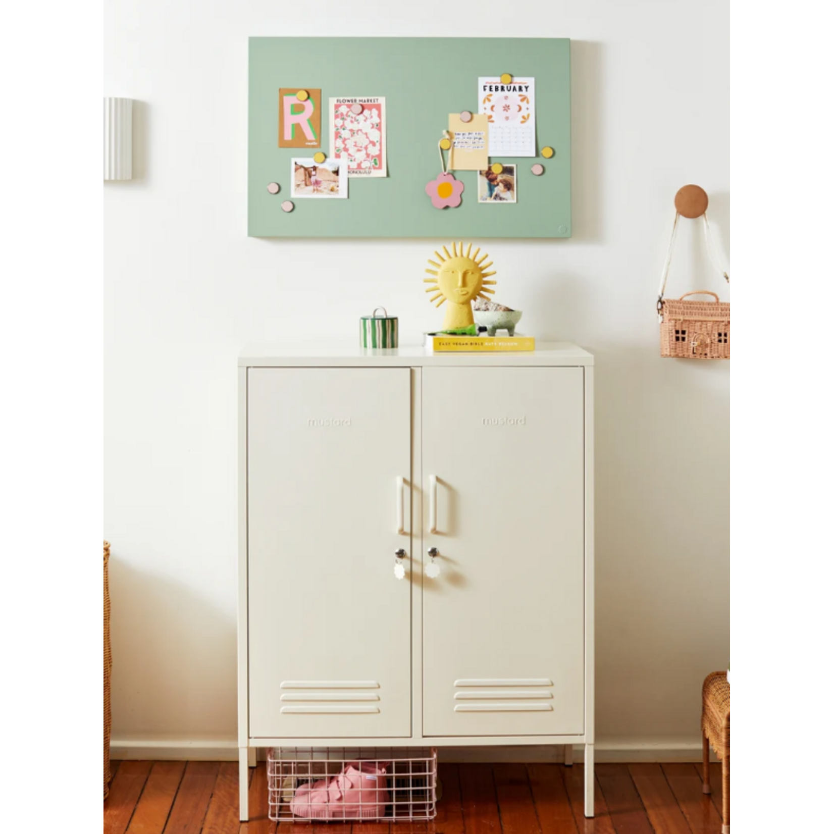 Mustard Made Mustard - Storyboard - Tableau magnétique - 1 pièce - Sage