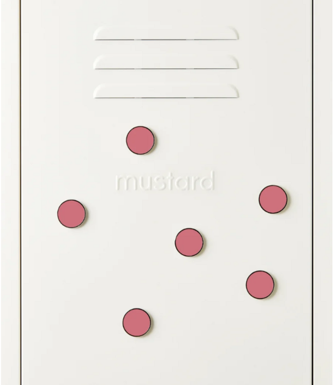 Mustard - Les boutons - Aimants - Lot de 6 - Berry