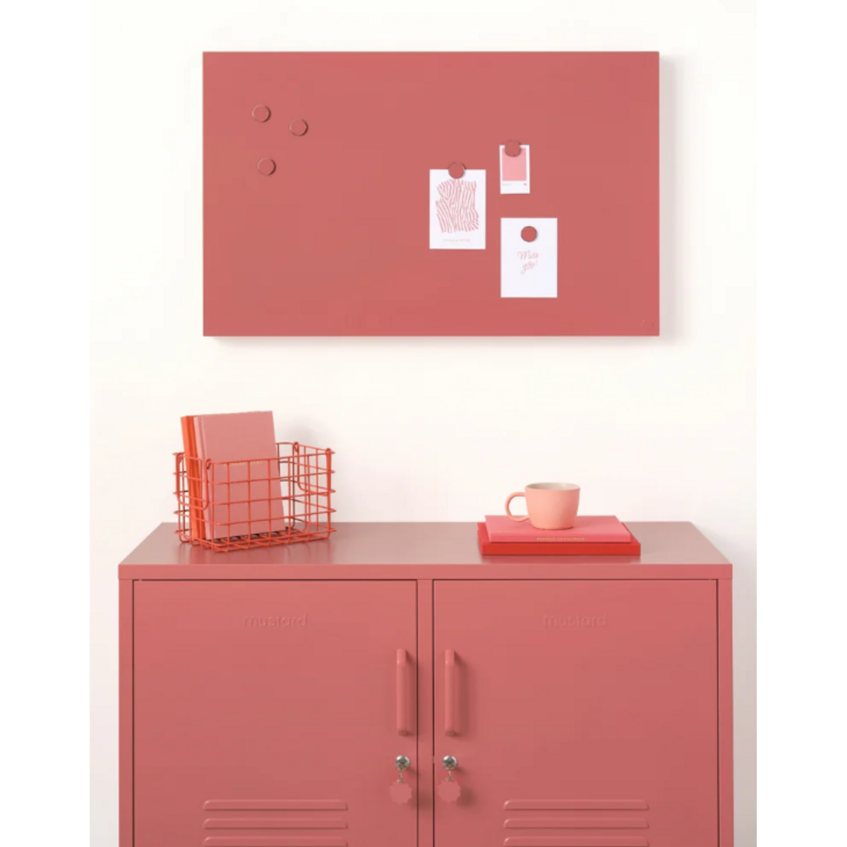 Mustard Made Mustard - The buttons - Magneten - Set van 6 - Berry