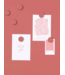 Mustard - Les boutons - Aimants - Lot de 6 - Berry