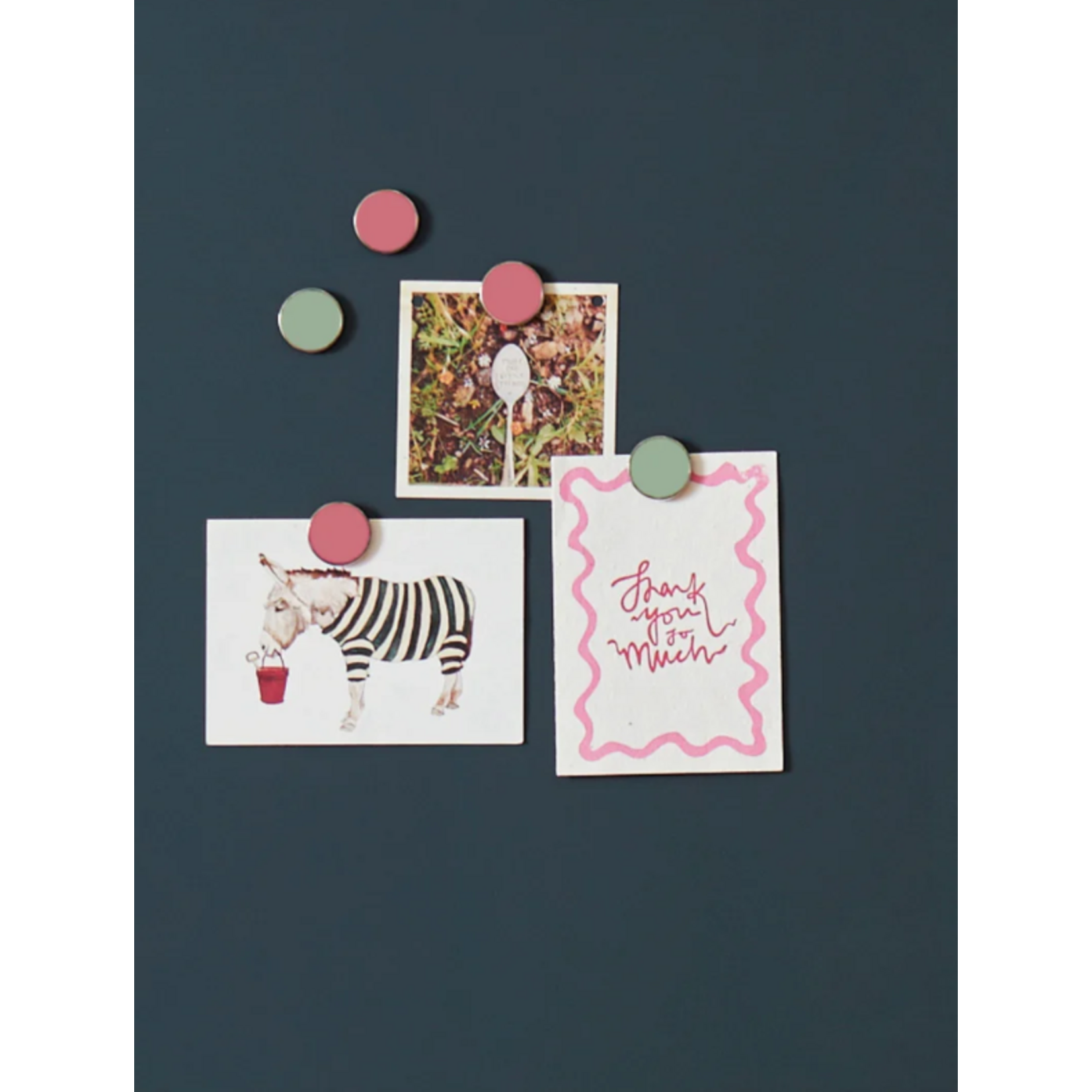 Mustard Made Mustard - Les boutons - Aimants - Lot de 6 - Berry