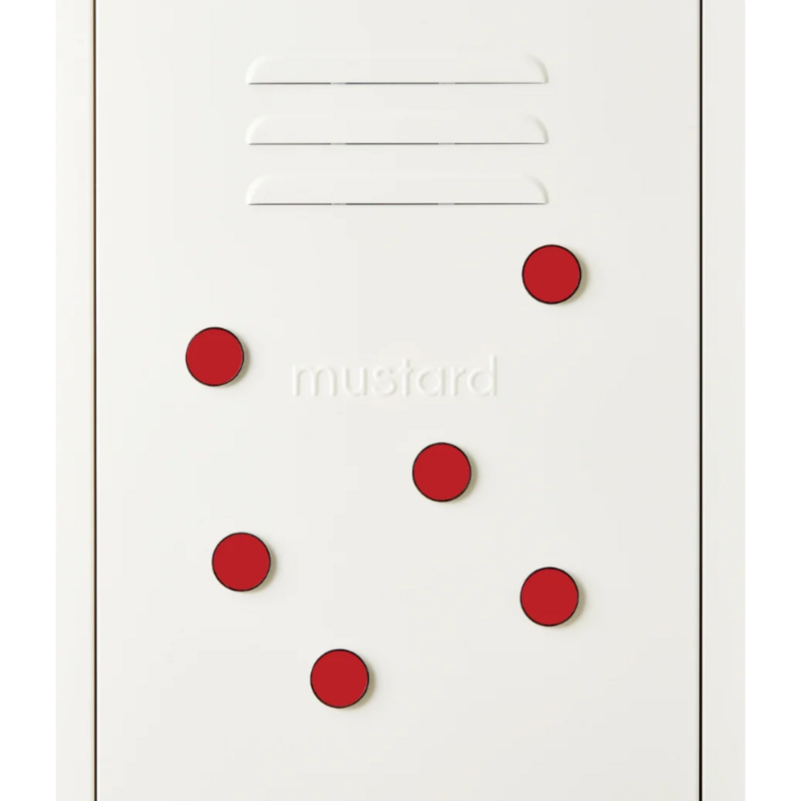 Mustard Made Mustard - The buttons - Magneten - Set van 6 - Poppy