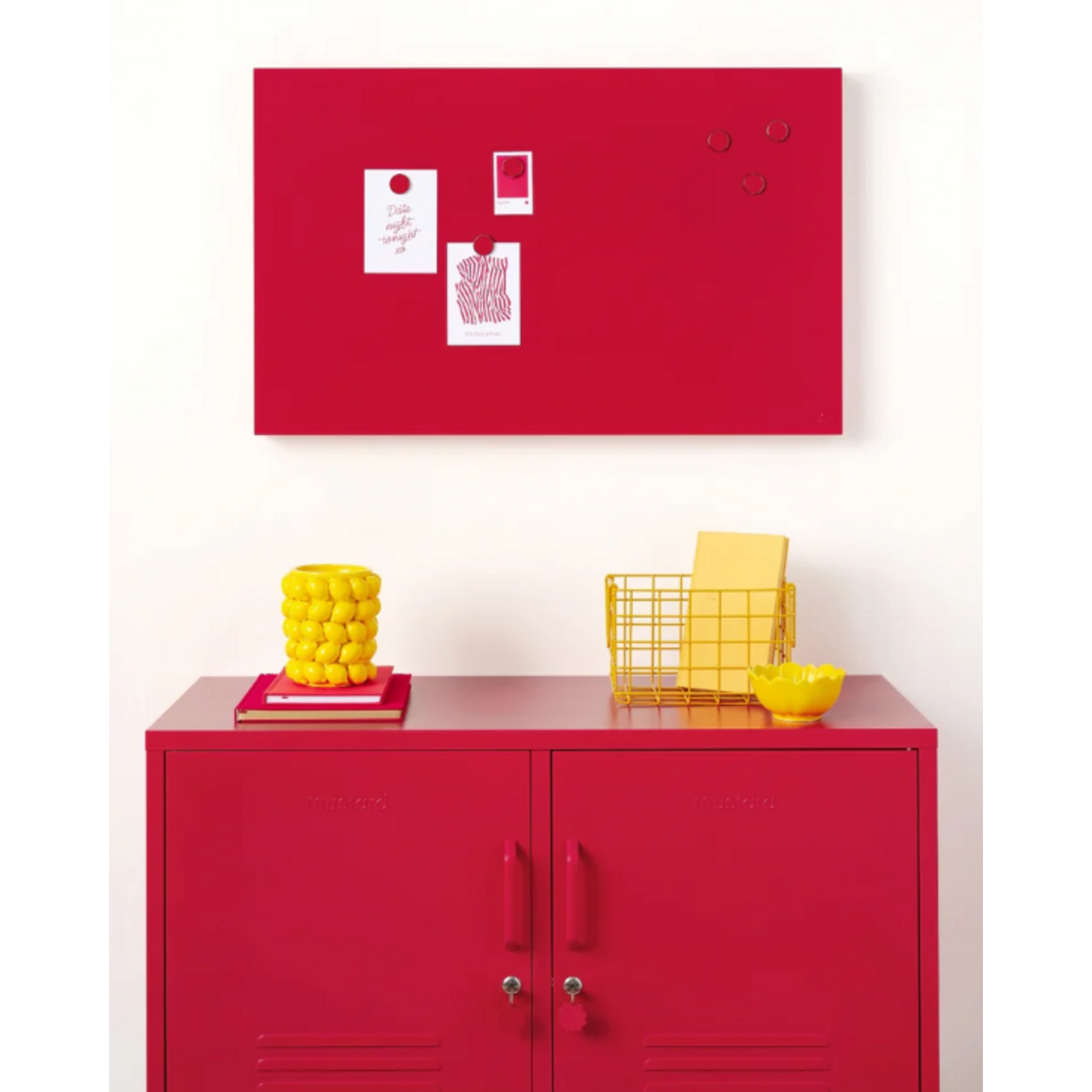 Mustard Made Mustard - The buttons - Magneten - Set van 6 - Poppy