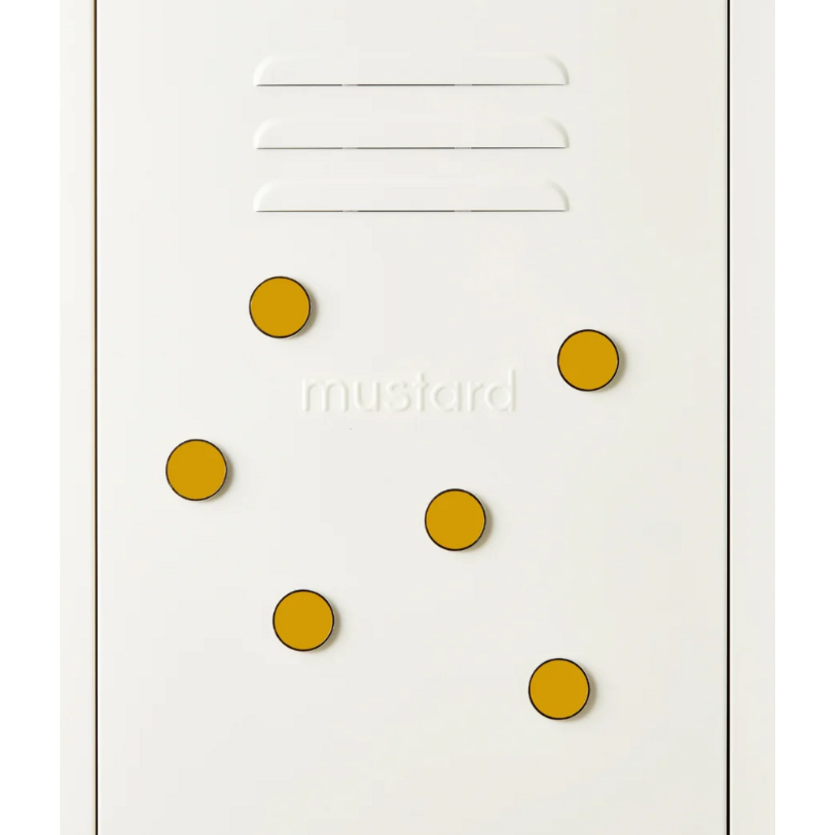 Mustard Made Mustard - The buttons - Magneten - Set van 6 - Mustard