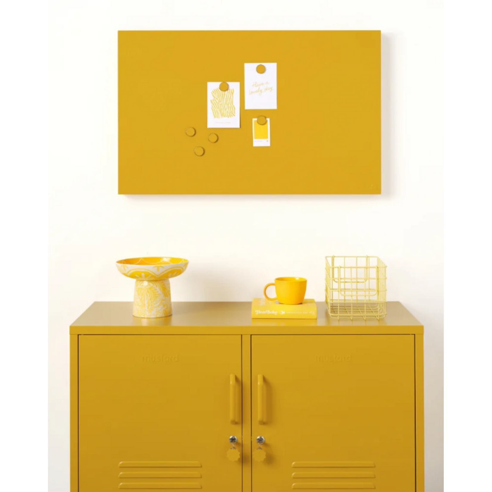 Mustard Made Mustard - The buttons - Magneten - Set van 6 - Mustard