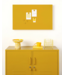 Mustard - The buttons - Magneten - Set van 6 - Mustard
