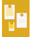 Mustard - Les boutons - Aimants - Lot de 6 - Mustard