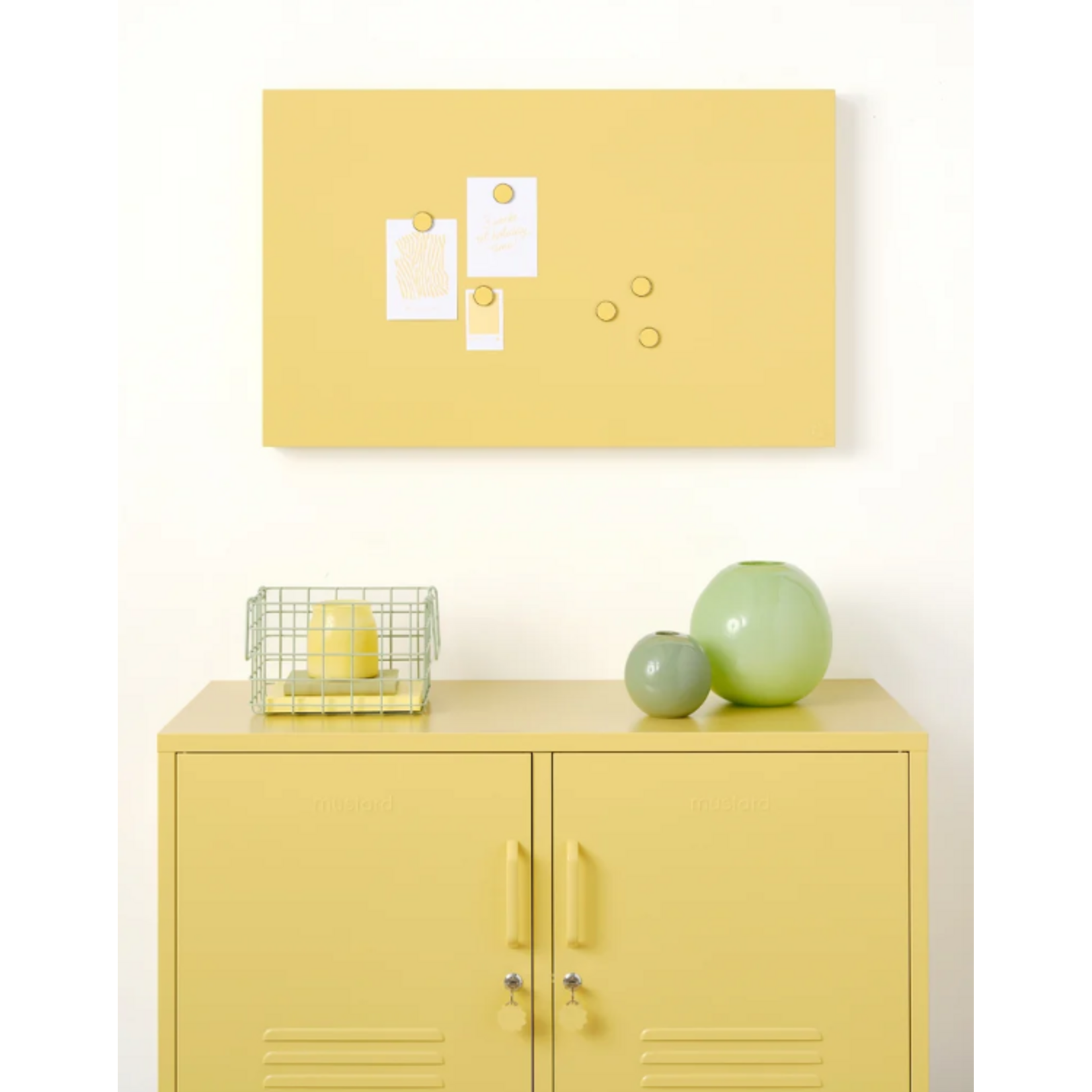 Mustard Made Mustard - The buttons - Magneten - Set van 6 - Butter