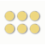 Mustard Made Mustard - The buttons - Magneten - Set van 6 - Butter