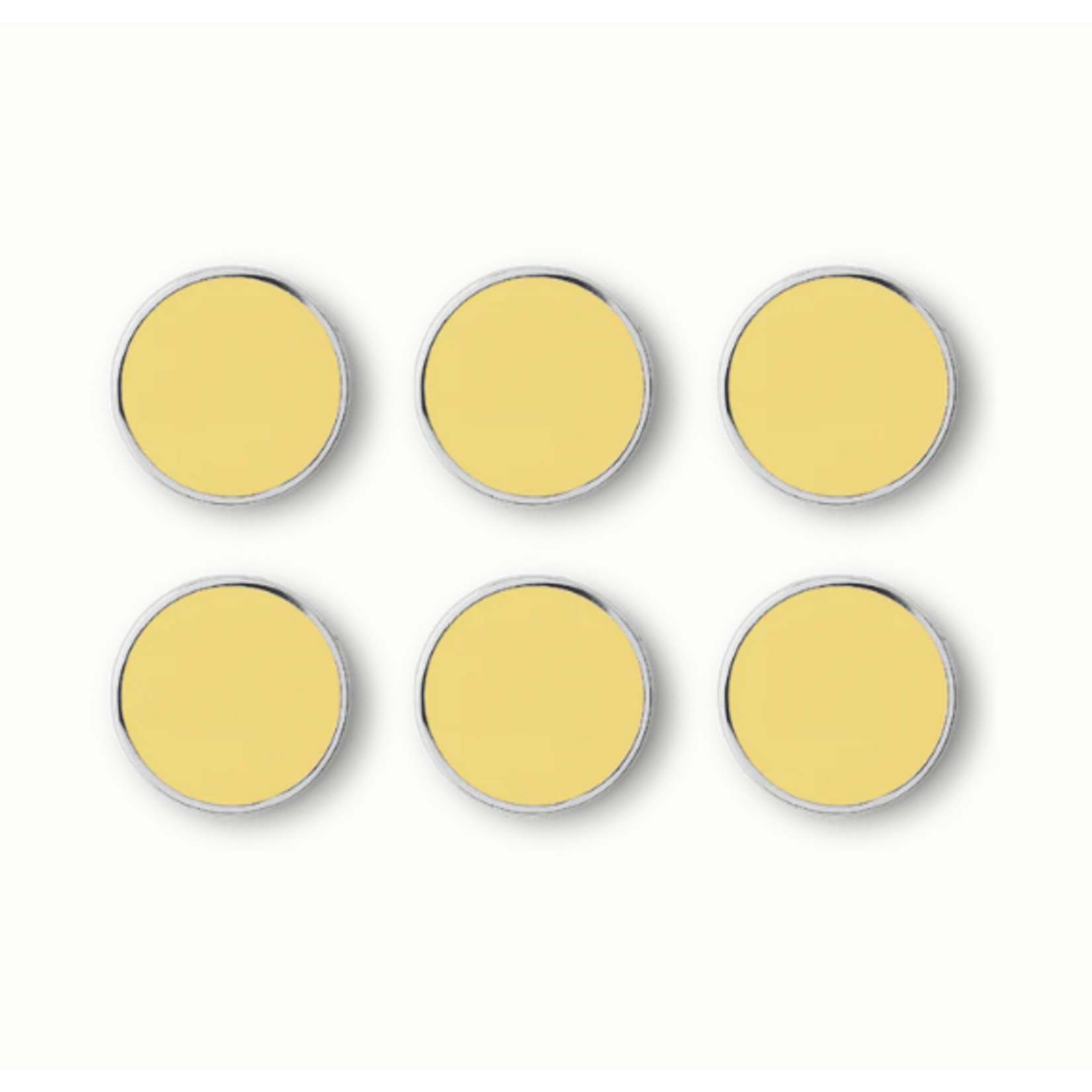 Mustard Made Mustard - The buttons - Magneten - Set van 6 - Butter