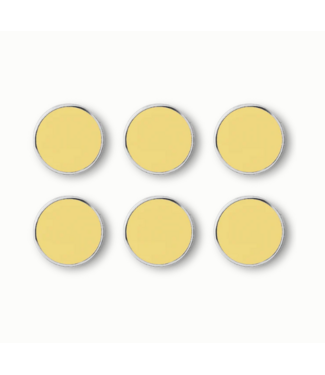 Mustard Made Mustard - Les boutons - Aimants - Lot de 6 - Beurre