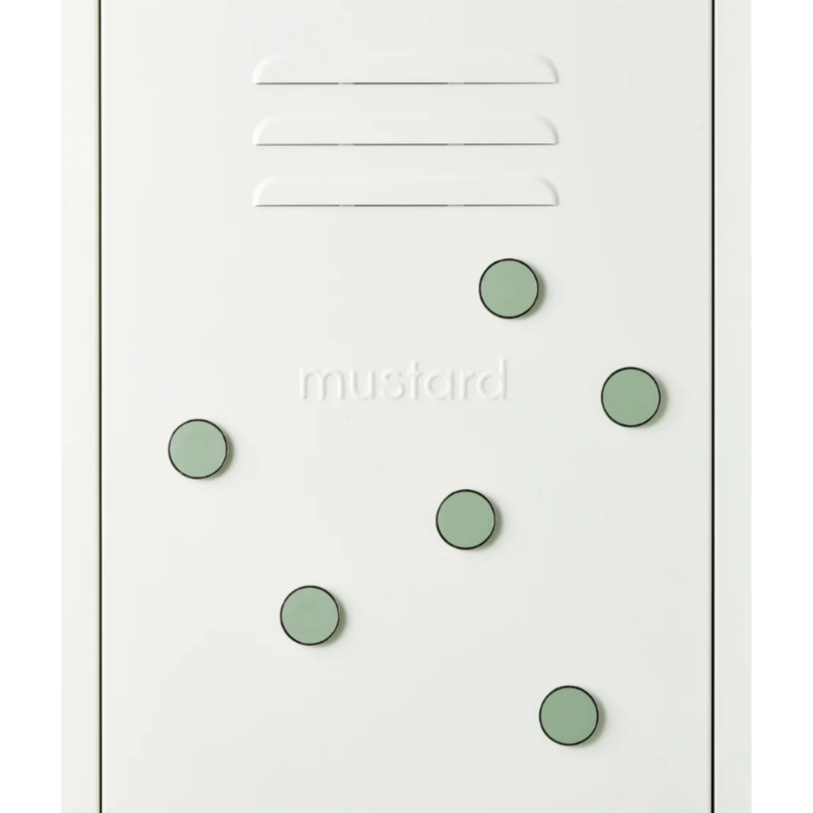 Mustard Made Mustard - The buttons - Magneten - Set van 6 - Sage