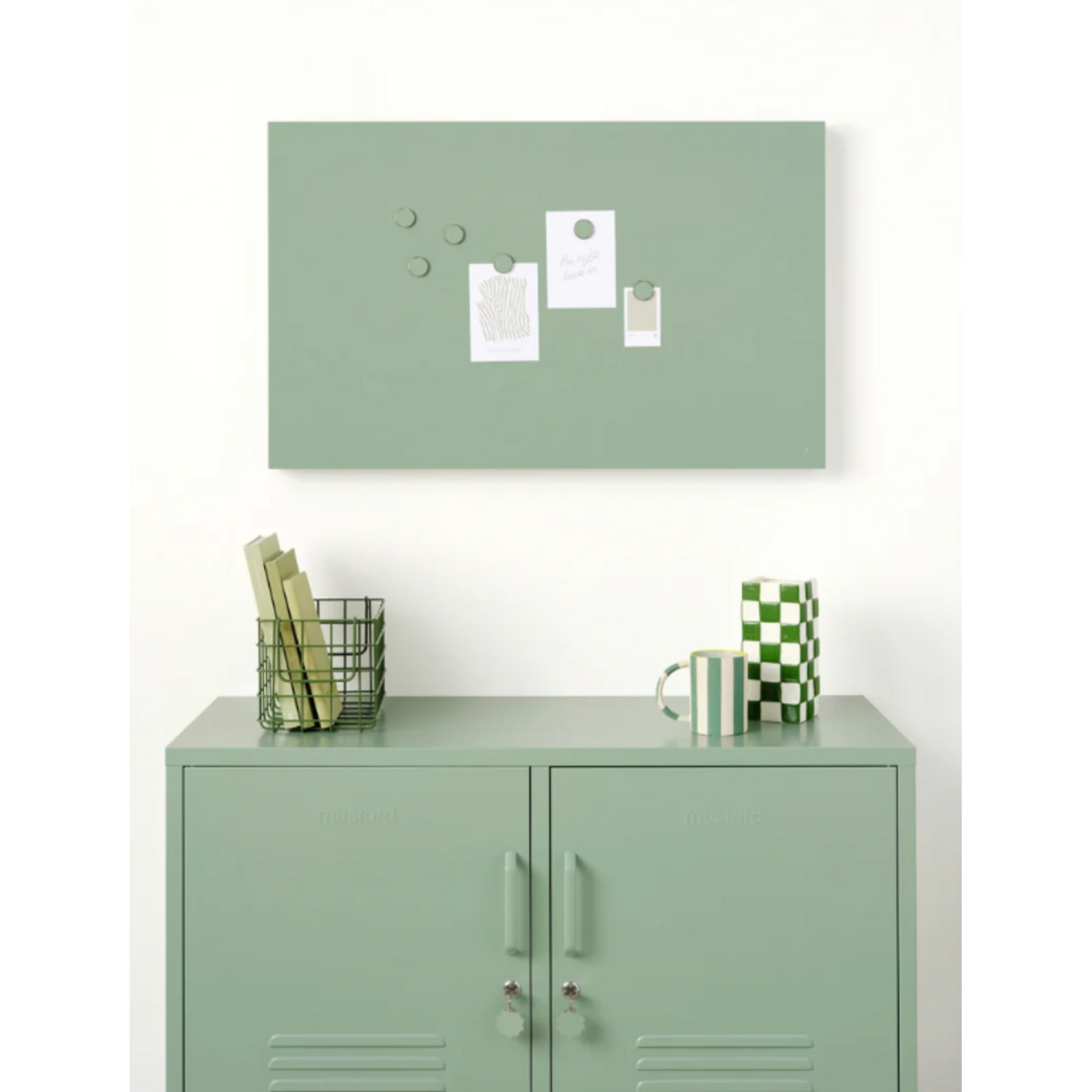 Mustard Made Mustard - The buttons - Magneten - Set van 6 - Sage