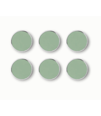 Mustard Made Mustard - Les boutons - Aimants - Lot de 6 - Sage