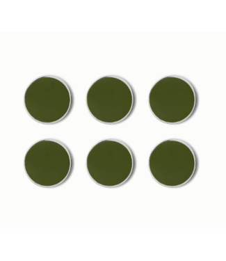 Mustard Made Mustard - Les boutons - Aimants - Lot de 6 - Olive