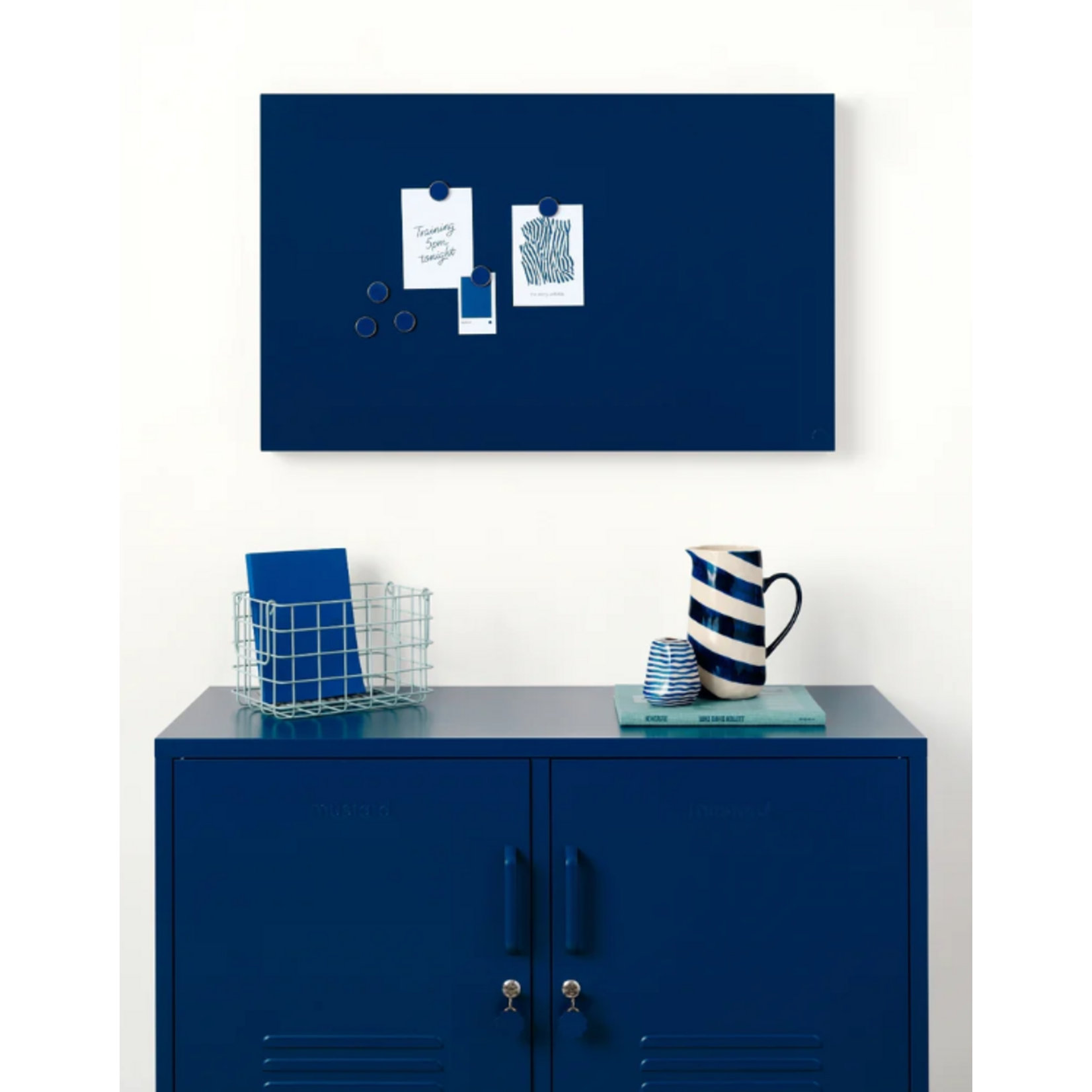 Mustard Made Mustard - The buttons - Magneten - Set van 6 - Navy