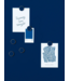 Mustard - The buttons - Magneten - Set van 6 - Navy