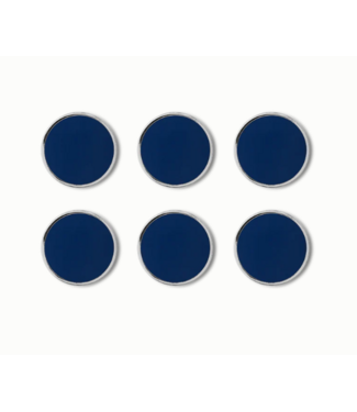 Mustard Made Mustard - The buttons - Magneten - Set van 6 - Navy