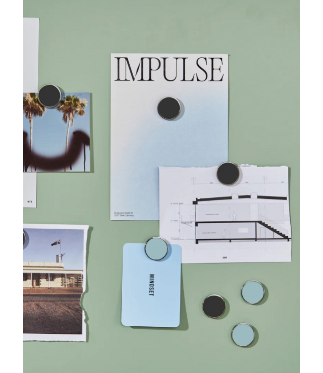 Mustard - The buttons - Magneten - Set van 6 - Ocean