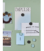 Mustard - The buttons - Magneten - Set van 6 - Ocean