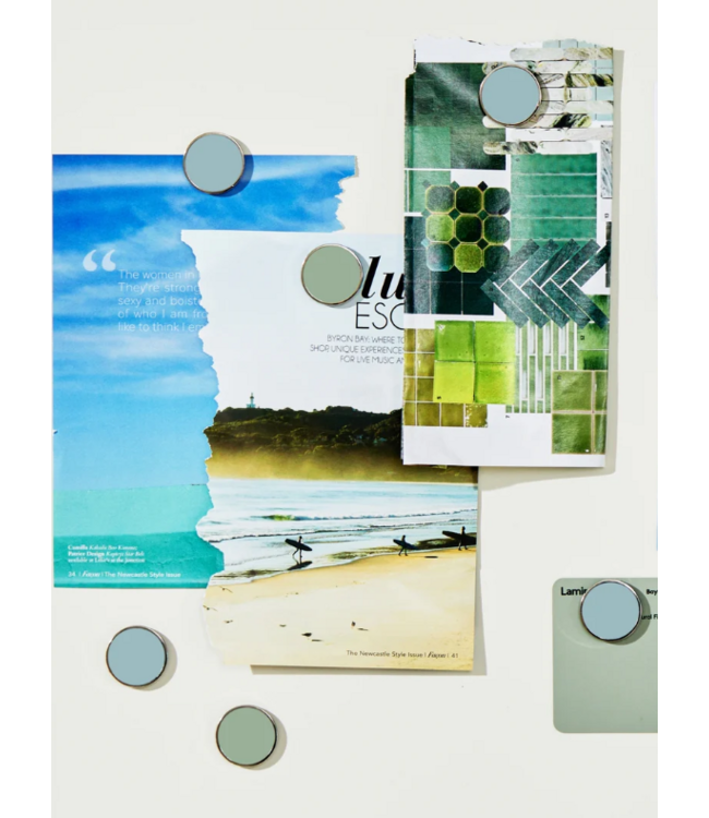 Mustard - Les boutons - Aimants - Lot de 6 - Ocean