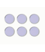 Mustard - Les boutons - Aimants - Lot de 6 - Lilas