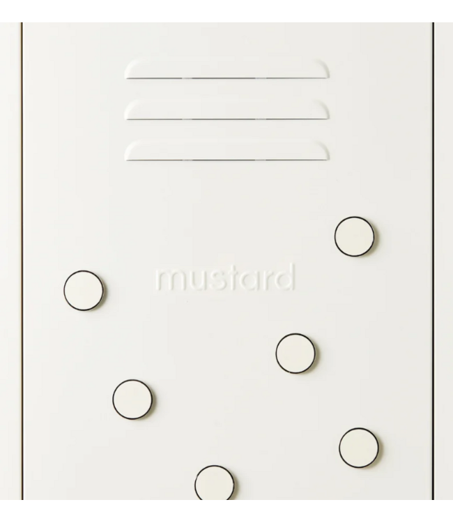 Mustard - Les boutons - Aimants - Lot de 6 - Chalk