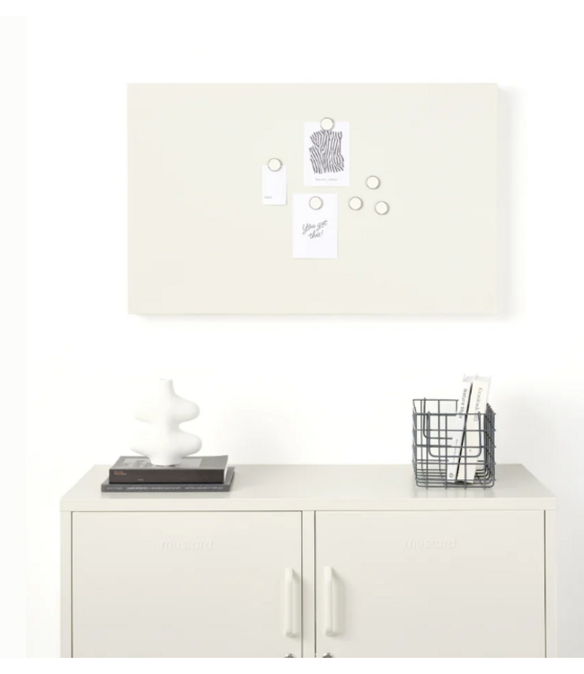 Mustard - The buttons - Magneten - Set van 6 - Chalk