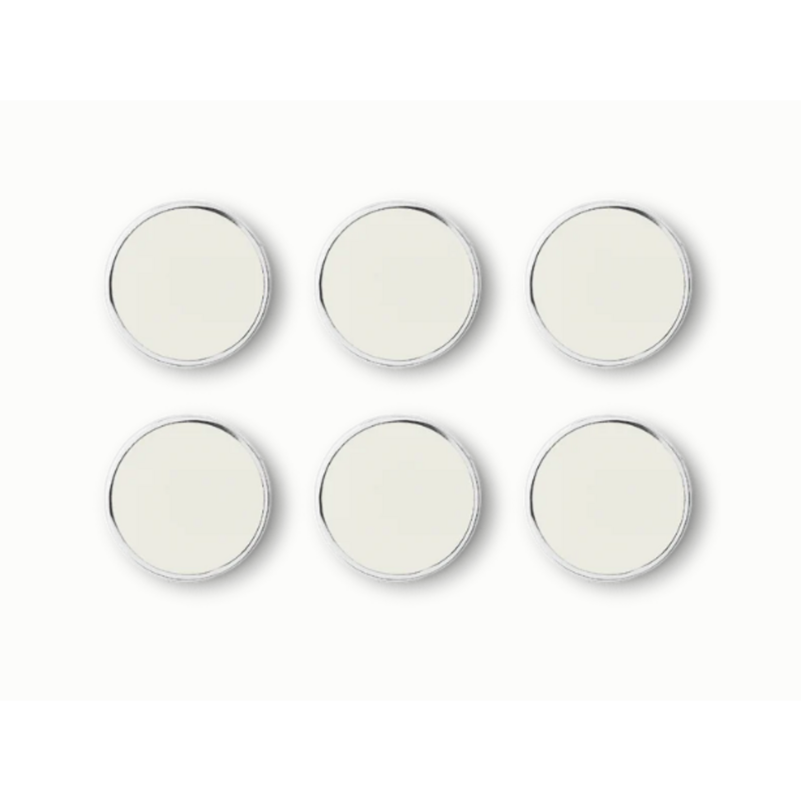 Mustard Made Mustard - The buttons - Magneten - Set van 6 - Chalk