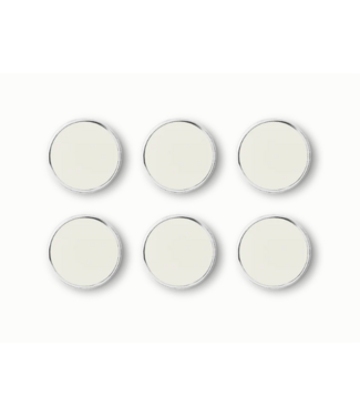 Mustard Made Mustard - The buttons - Magneten - Set van 6 - Chalk