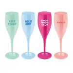 Koziol Koziol - CHEERS - No. 1 COLOR UP - Set van 4 - Veelkleurig