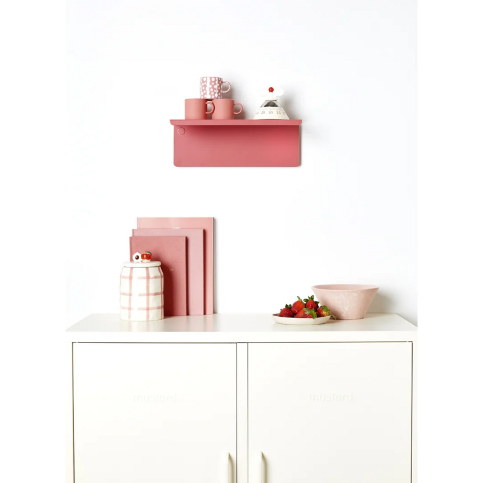 Mustard Made Mustard - The Ledge - Étagère murale - Petite - Berry