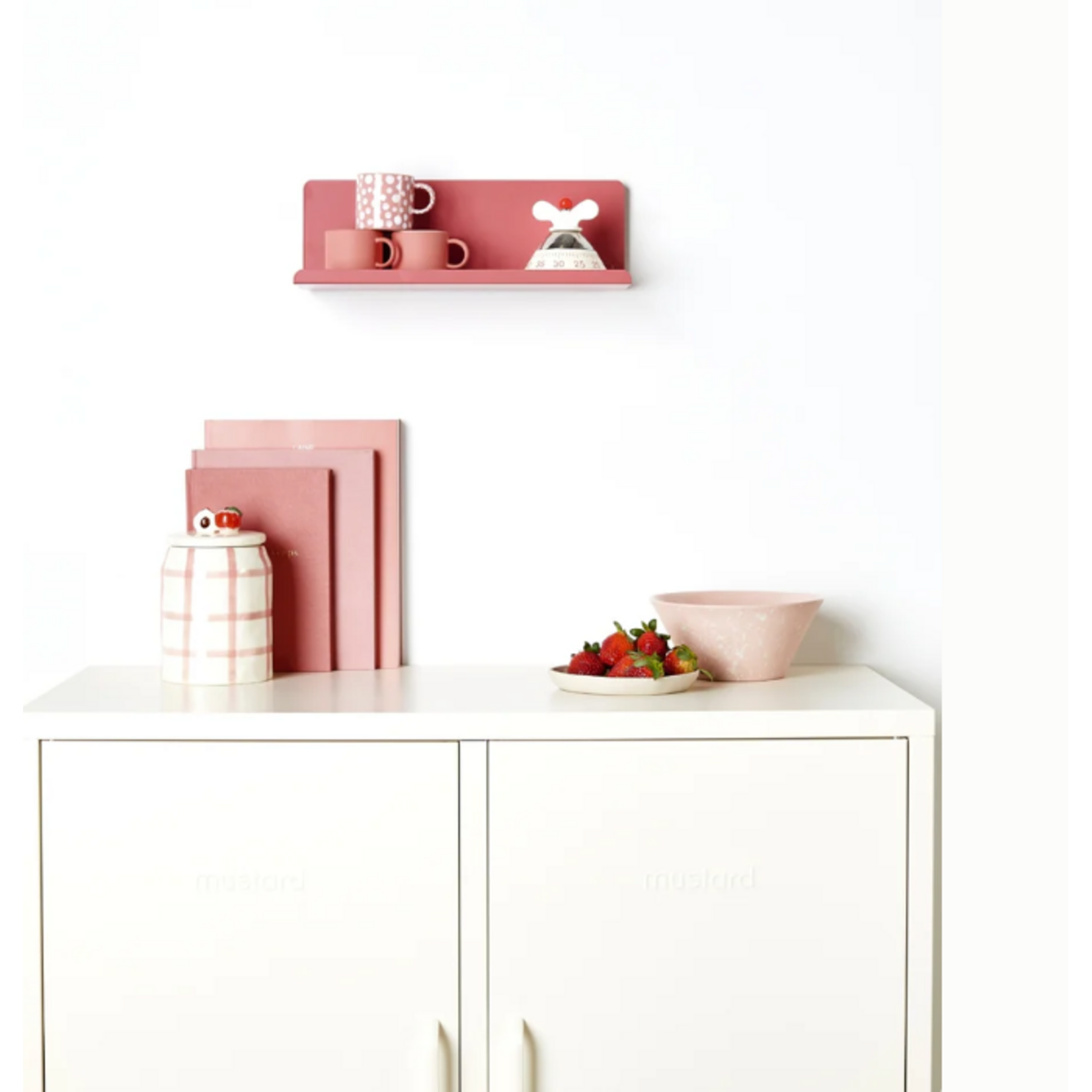Mustard Made Mustard - The Ledge - Étagère murale - Petite - Berry