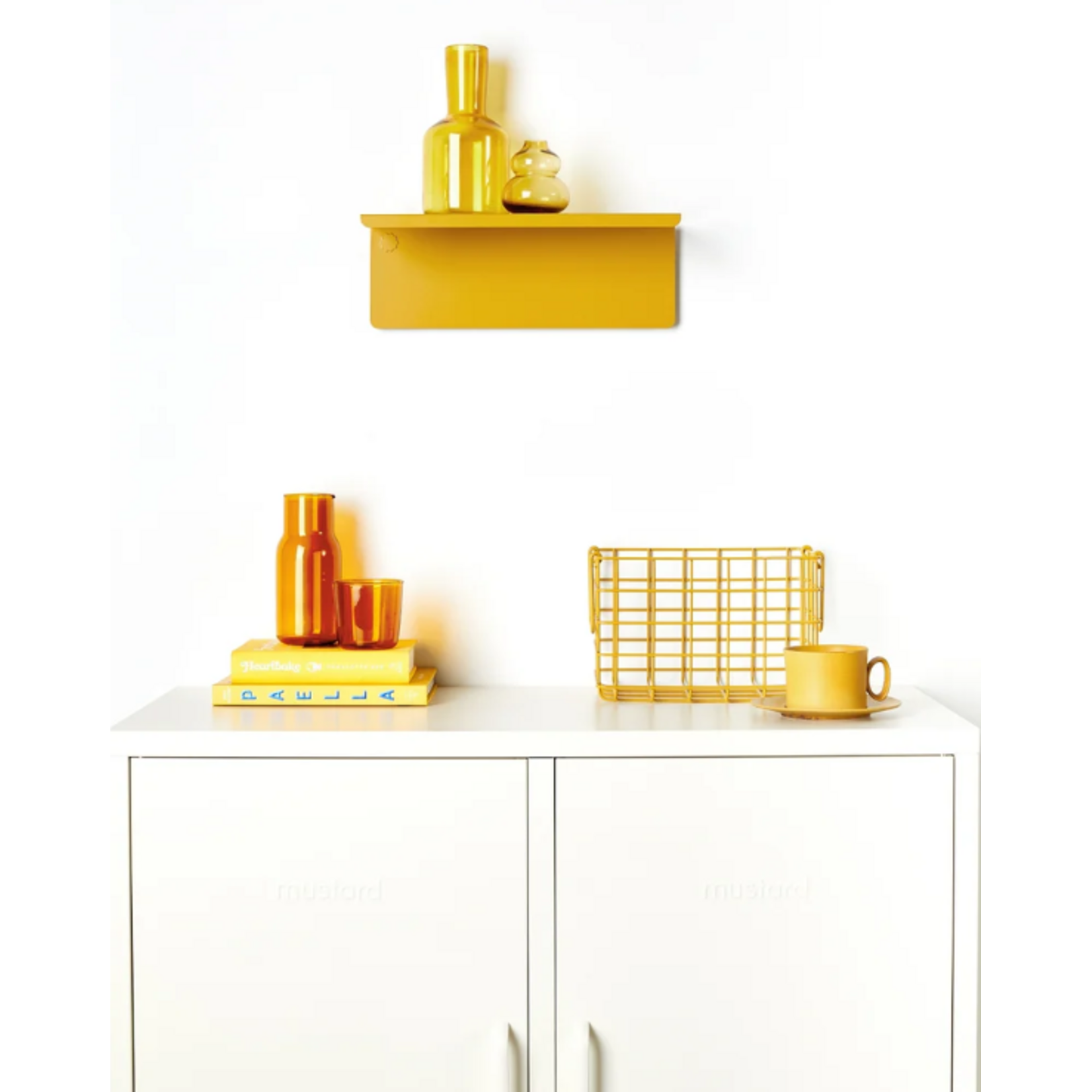 Mustard Made Mustard - The Ledge - Étagère murale - Petite - Mustard