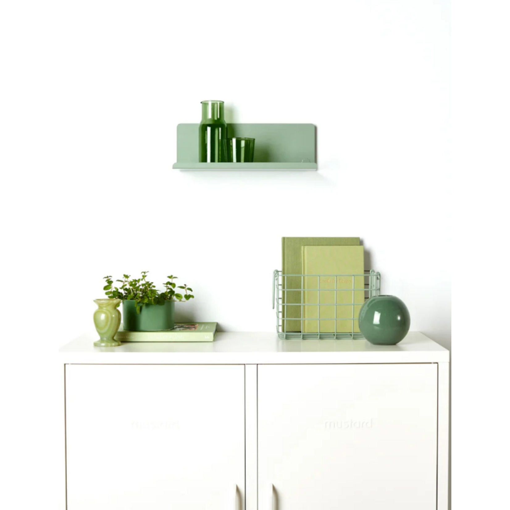 Mustard Made Mustard - The Ledge - Étagère murale - Petite - Sage