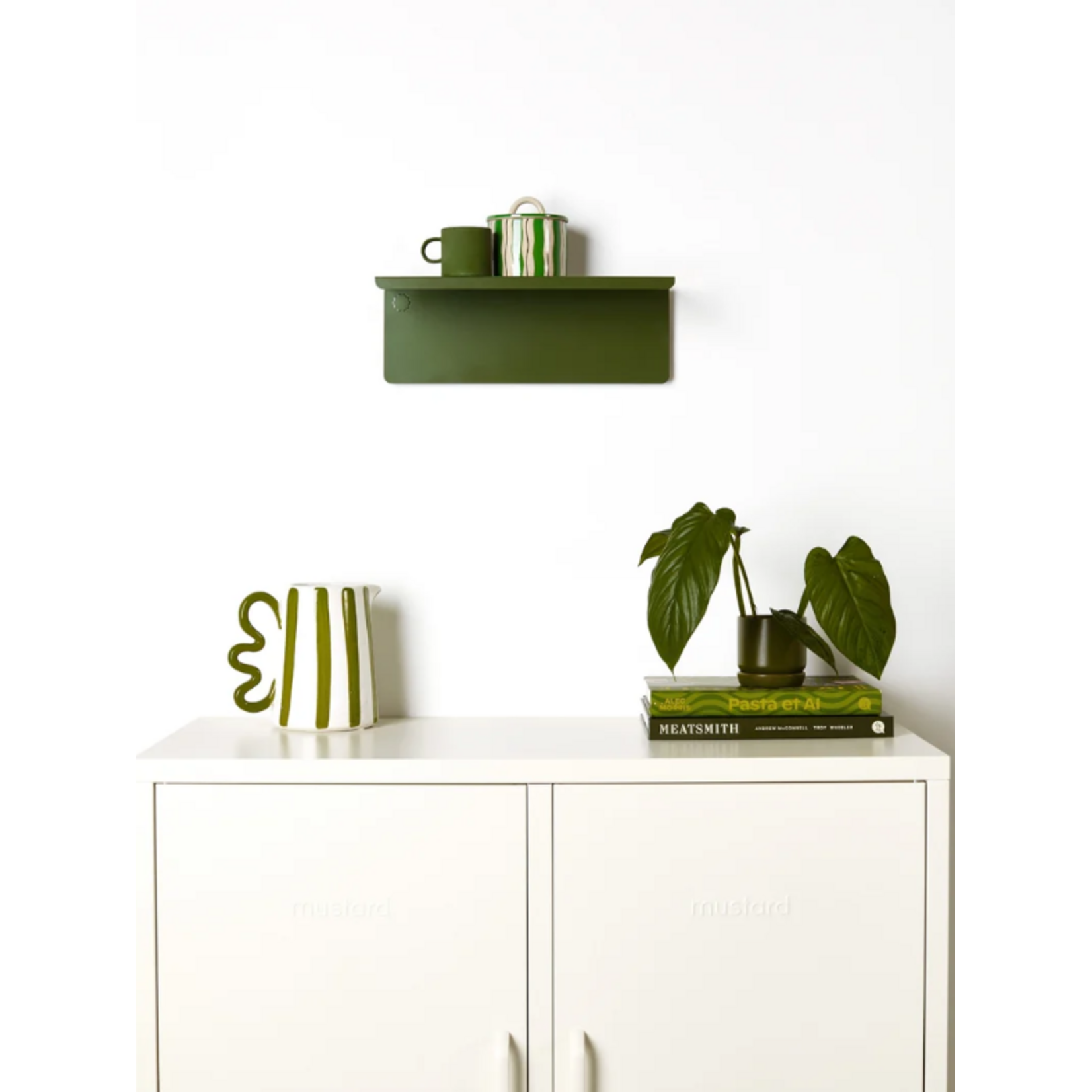 Mustard Made Mustard - The Ledge - Wandplank - Klein - Olive