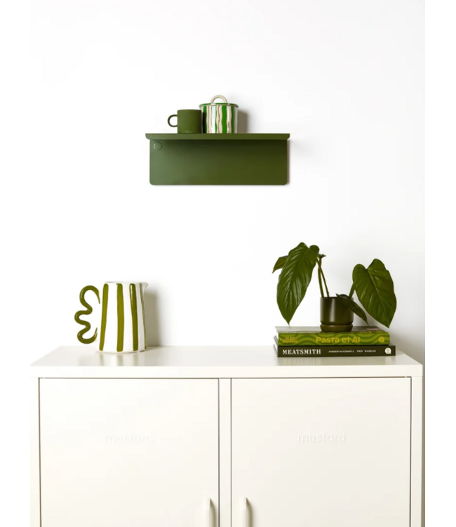Mustard - The Ledge - Étagère murale - Petite - Olive
