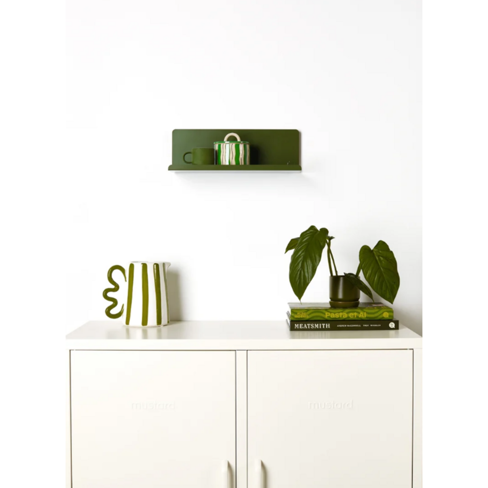 Mustard Made Mustard - The Ledge - Étagère murale - Petite - Olive