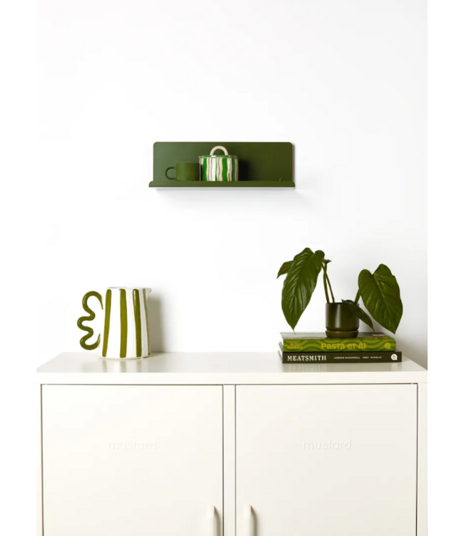 Mustard - The Ledge - Étagère murale - Petite - Olive