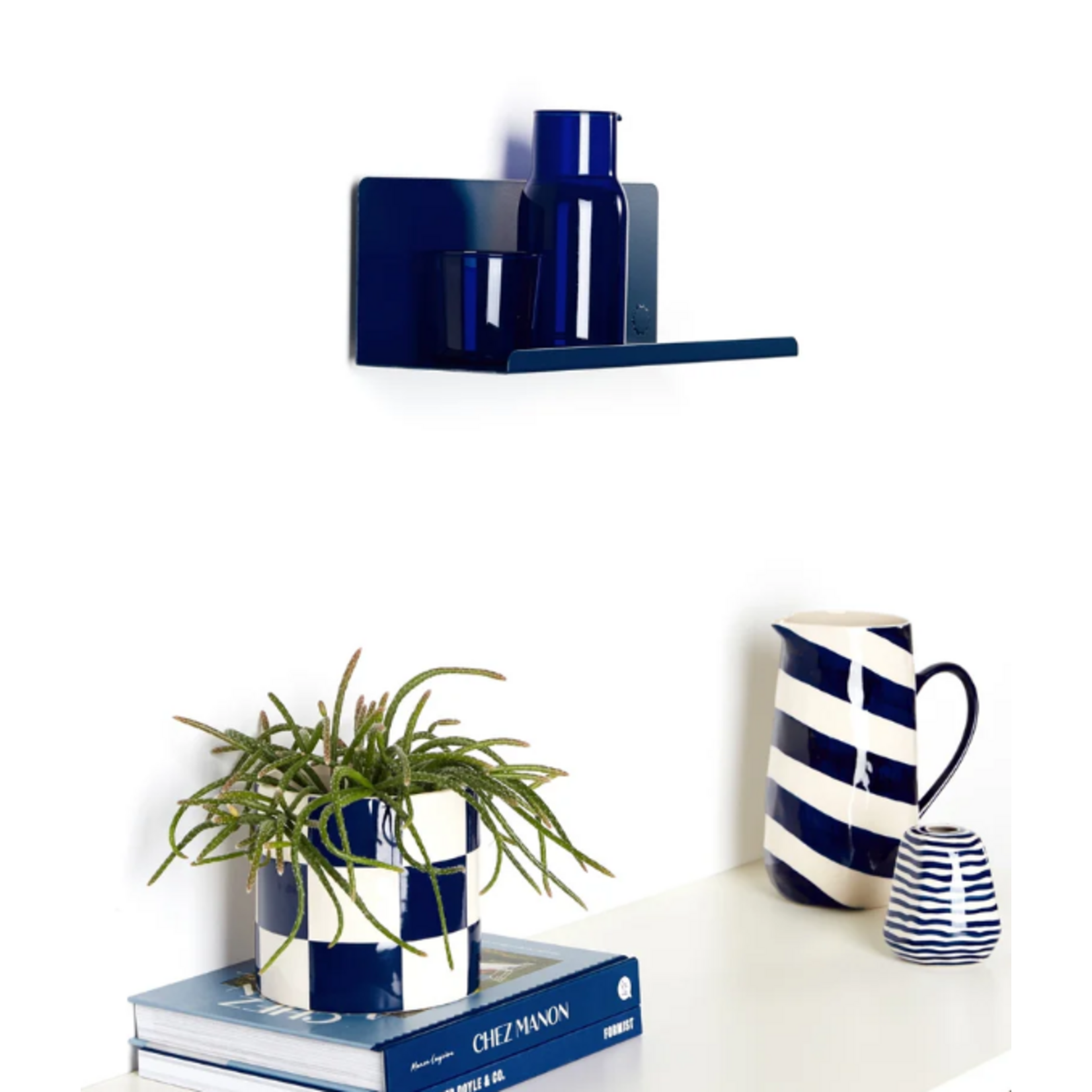 Mustard Made Mustard - The Ledge - Étagère murale - Petite - Bleu marine