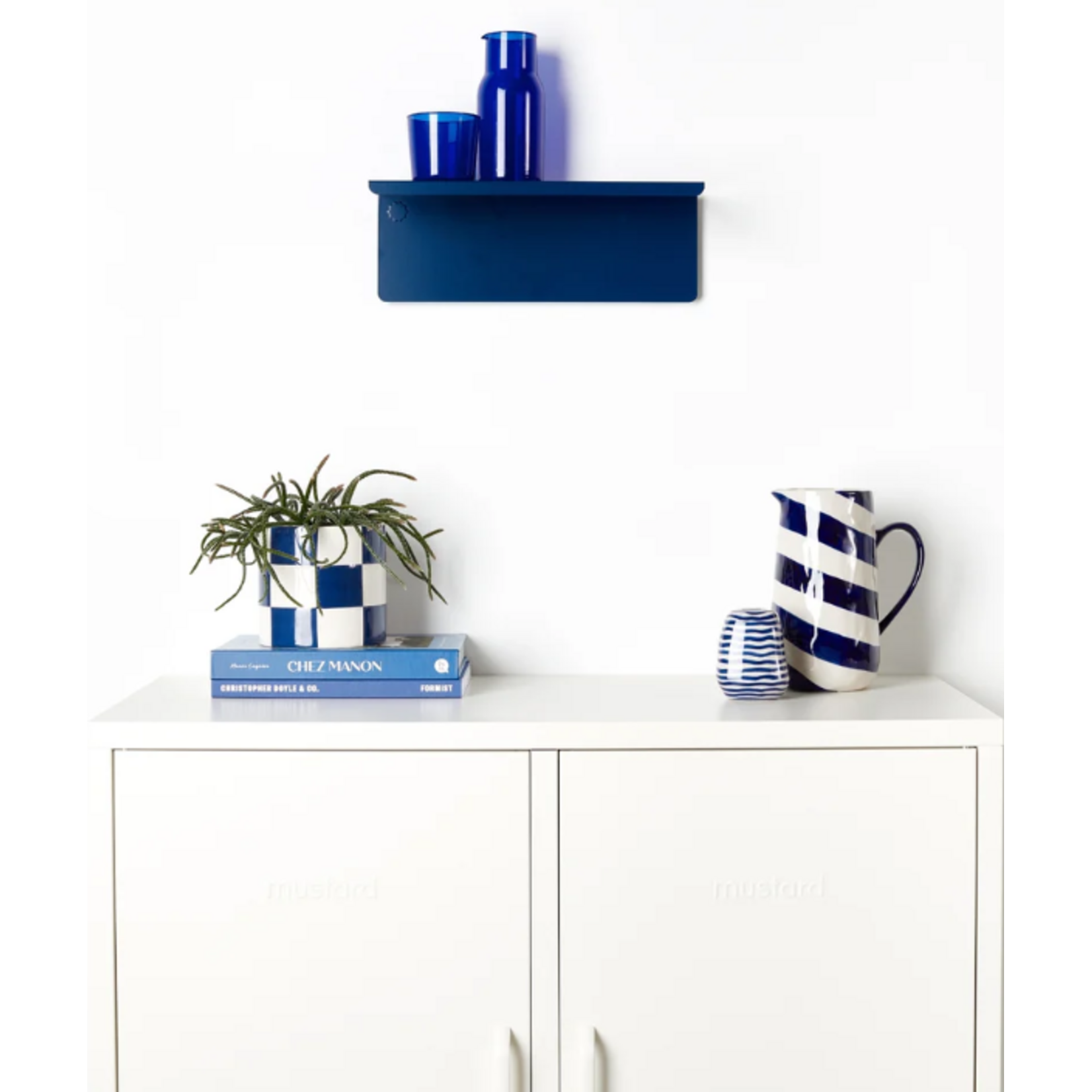 Mustard Made Mustard - The Ledge - Wandplank - Klein - Navy