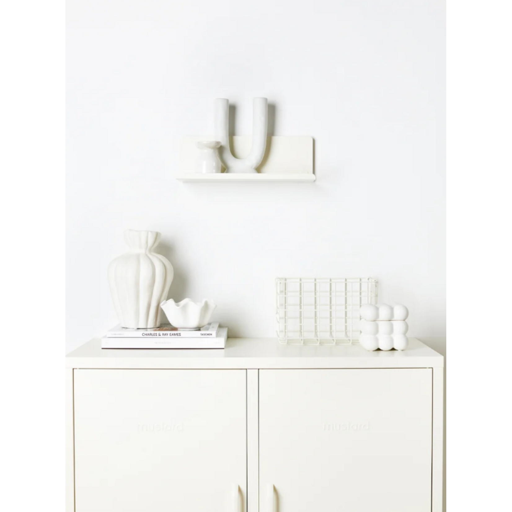 Mustard Made Mustard - The Ledge - Étagère murale - Petite - Chalk