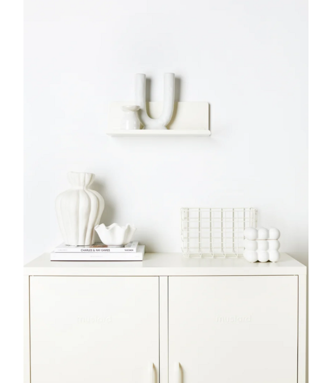 Mustard Made Mustard - The Ledge - Étagère murale - Petite - Chalk