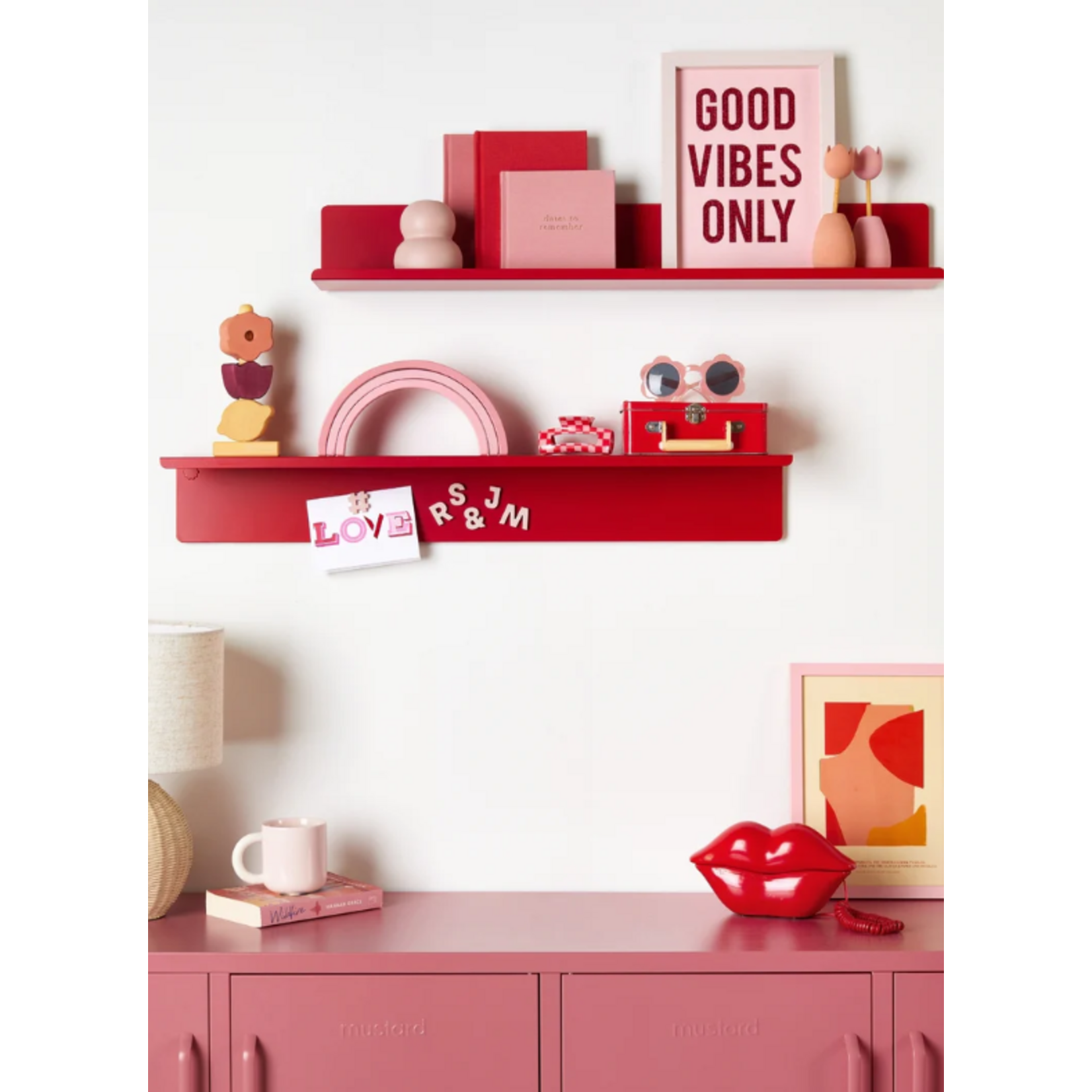 Mustard Made Mustard - The Ledge - Étagère murale - Grande - Poppy